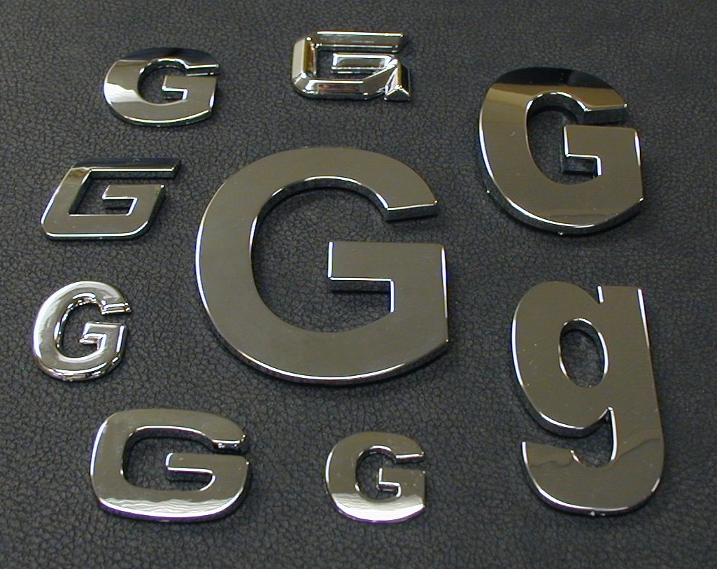 chrome letters chrome numbers chrome emblems chrome logos adhesive letters silver letters